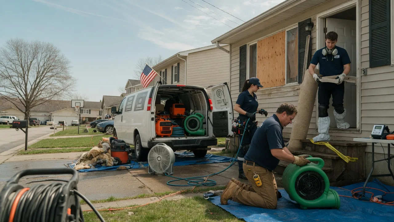 Water Damage Restoration in Ludell, KS near me
